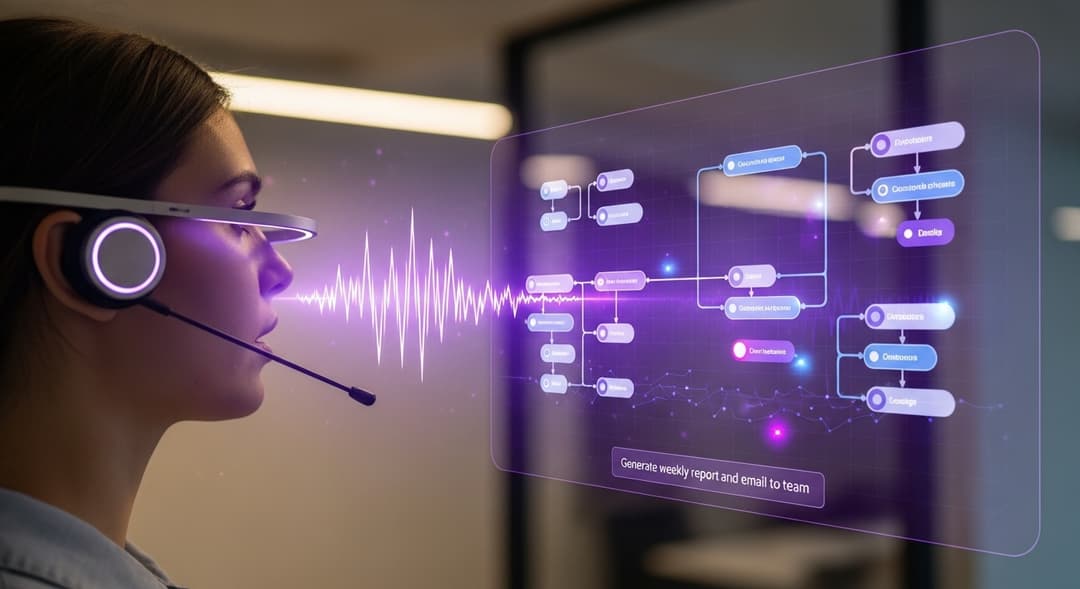 Voice-Driven Workflow Automation