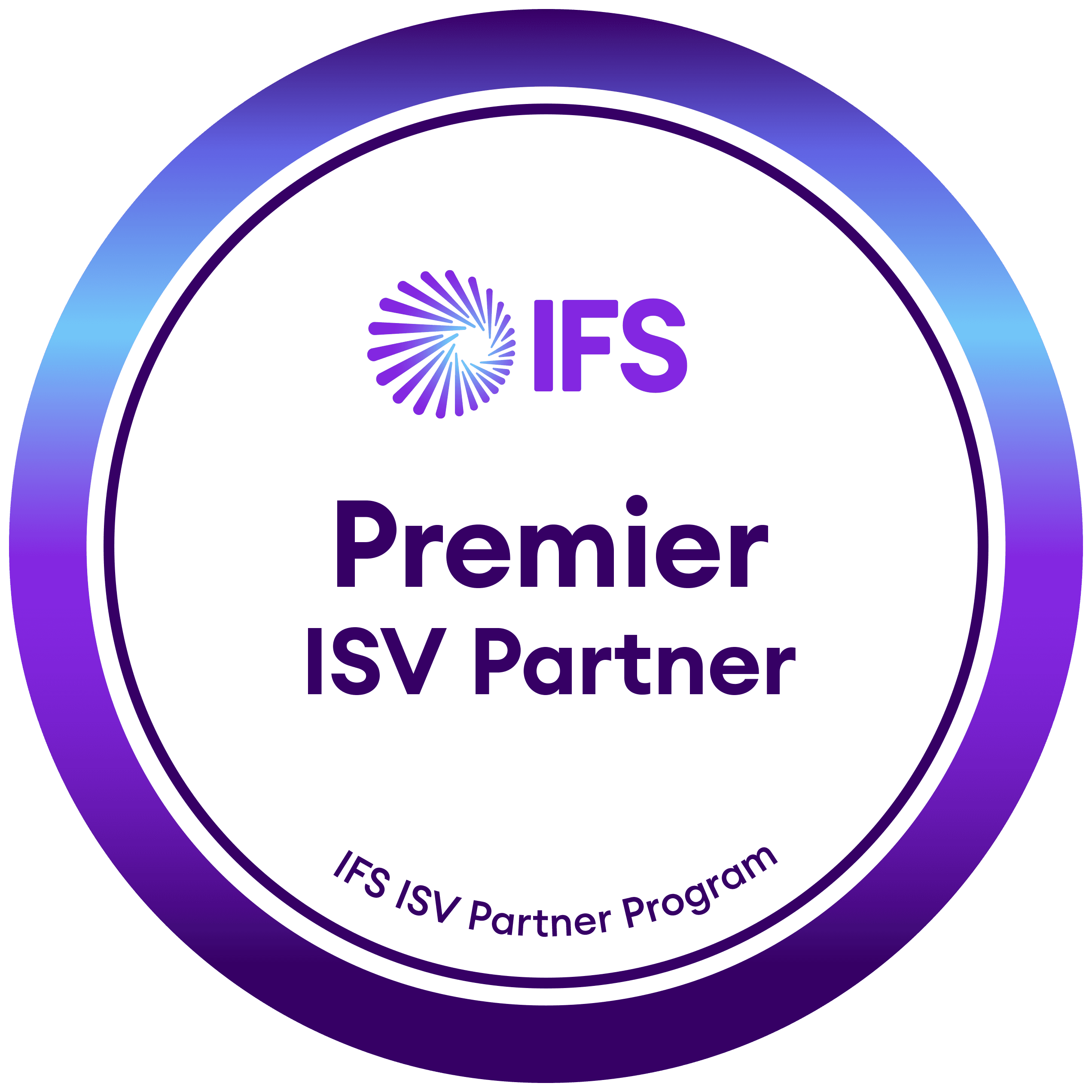 IFS Premier ISV Partner badge